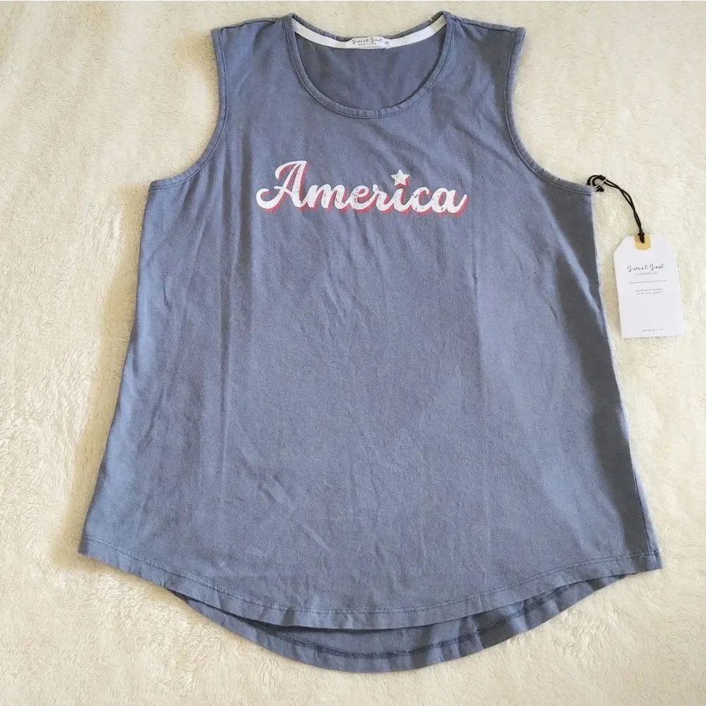 Sweet🍭 Soul Clothing Co. "America"🇺🇸🗽Tank Top